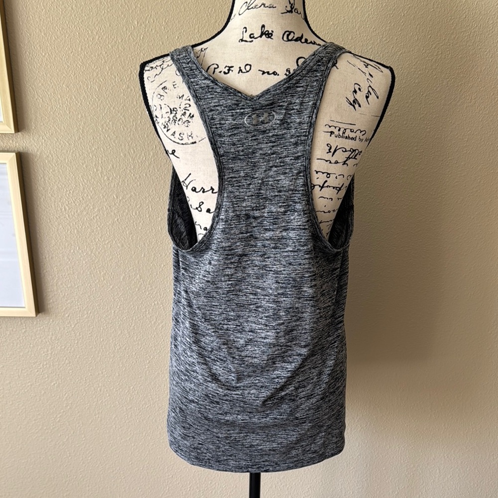Gray Women's Tank Top - Picture 3 of 4